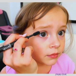 mascara on kids