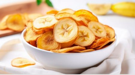 crispy banana chips