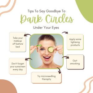 Tips to reduce dark circles