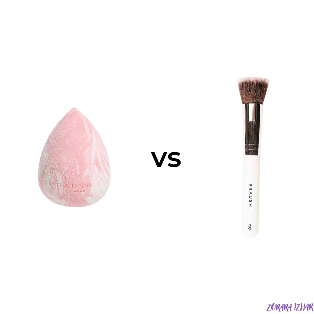 Makeup Brush vs Sponge